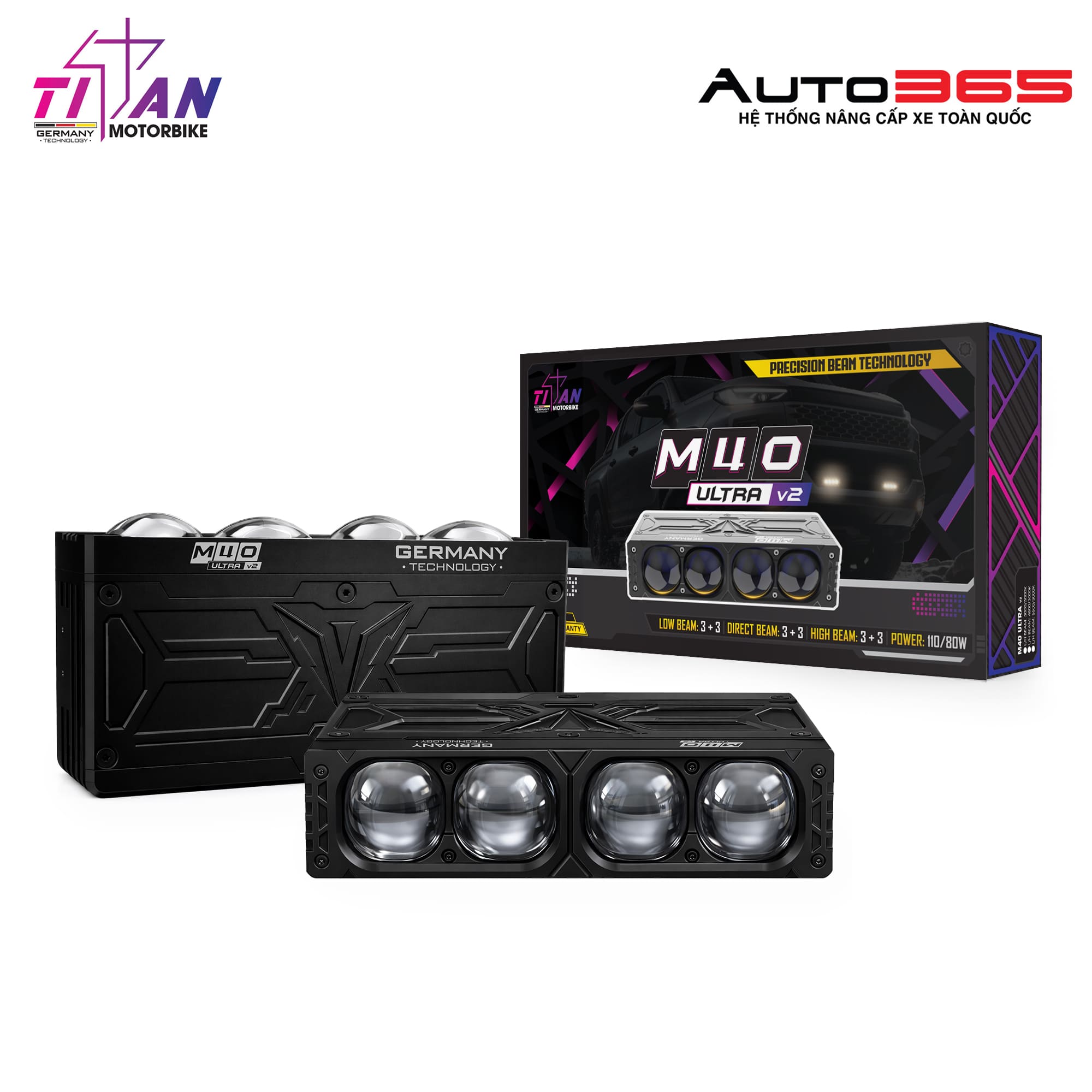 ĐÈN TRỢ SÁNG TITAN M40 ULTRA V2